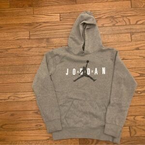 Jordan Gray Hoodie Kids L